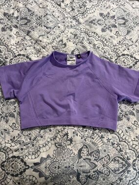 AYBL Lavender Seamless Crop Top